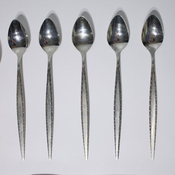 Vintage Mid Century Community Oneida Venetia Stainless Steel Flatware 46 Pieces - Picture 2 of 12